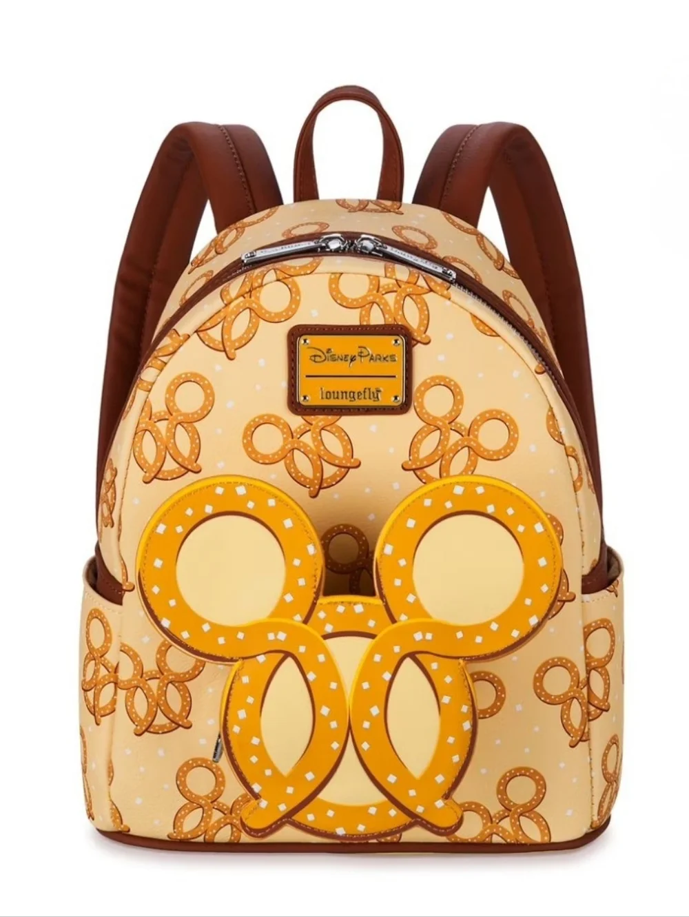 Loungefly Disney Parks Mickey Mouse Pretzel Backpack
